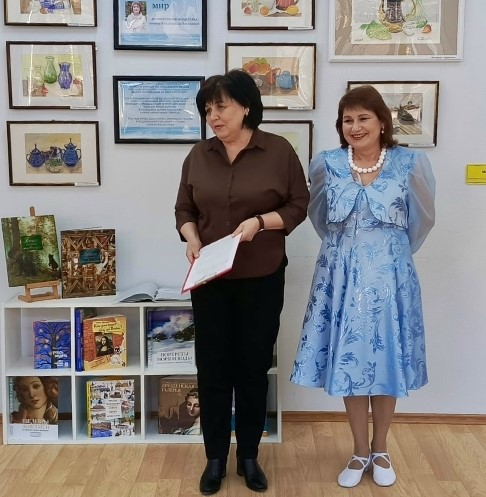 Открытие художественной выставки